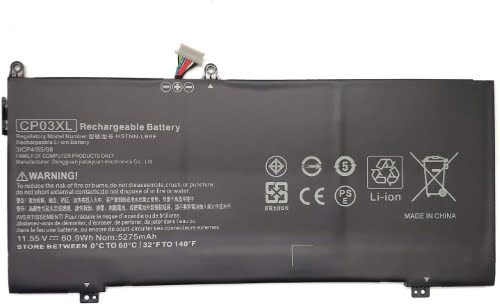 3ICP4/85/98, 929066-421 ersatz Laptop Akku fuer HP Spectre 13-ae006no X360, Spectre X360 13-ae000, 11,55v, 60,9wh