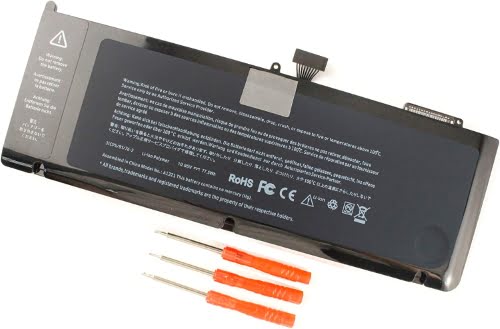 020-6766-B, 661-5211 ersatz Laptop Akku fuer Apple MacBook, MacBook MB985*/A, 10,95v, 77,5wh