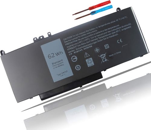 0TXF9M, 6MT4T ersatz Laptop Akku fuer Dell Latitude 14 E5470, Latitude 15 5000 Series, 4 zellen, 7,6V, 62wh