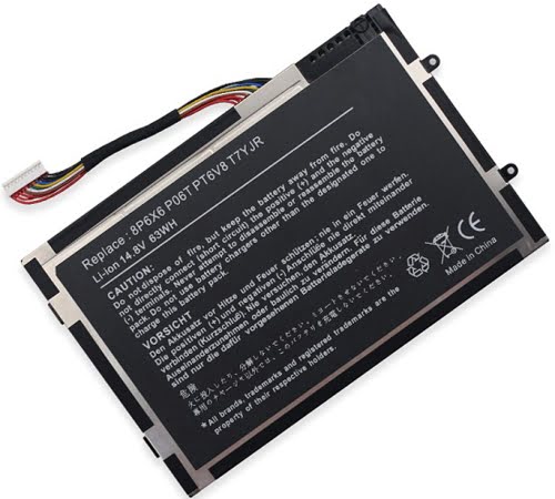 08P6X6, 8P6X6 ersatz Laptop Akku fuer Dell Alienware M11x, Alienware M11x R1, 14,8V, 63wh