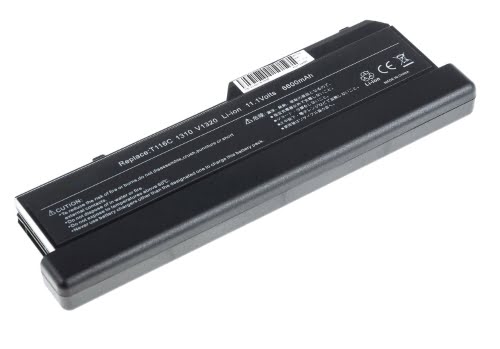 0K738H, 0N950C ersatz Laptop Akku fuer Dell Vostro 1310, Vostro 1320, 9 zellen, 11,1V, 6600mAh